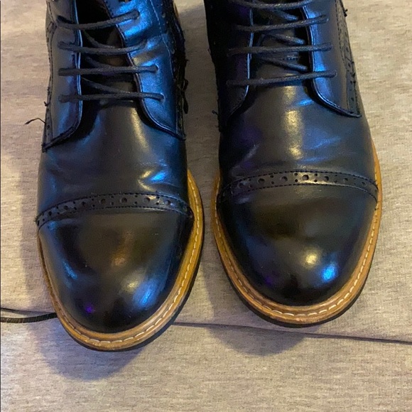Men’s Bergen Black boots Size 7.5 - Picture 4 of 4